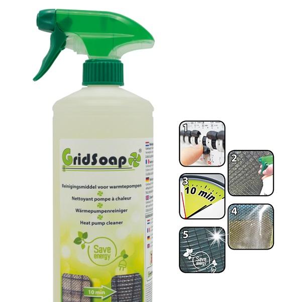 GridSoap hőszivattyú tisztító spray 1 L