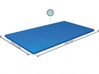 Bestway Medence takaró fólia 300 x 201 cm - Fémvázas szögletes medencéhez